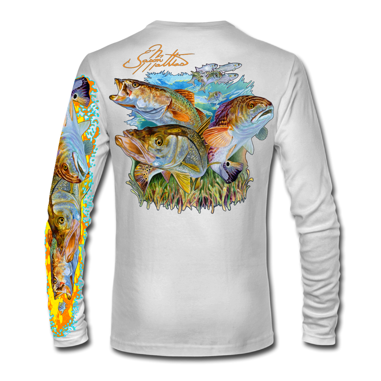 Microfiber Fishing T-Shirts for sale