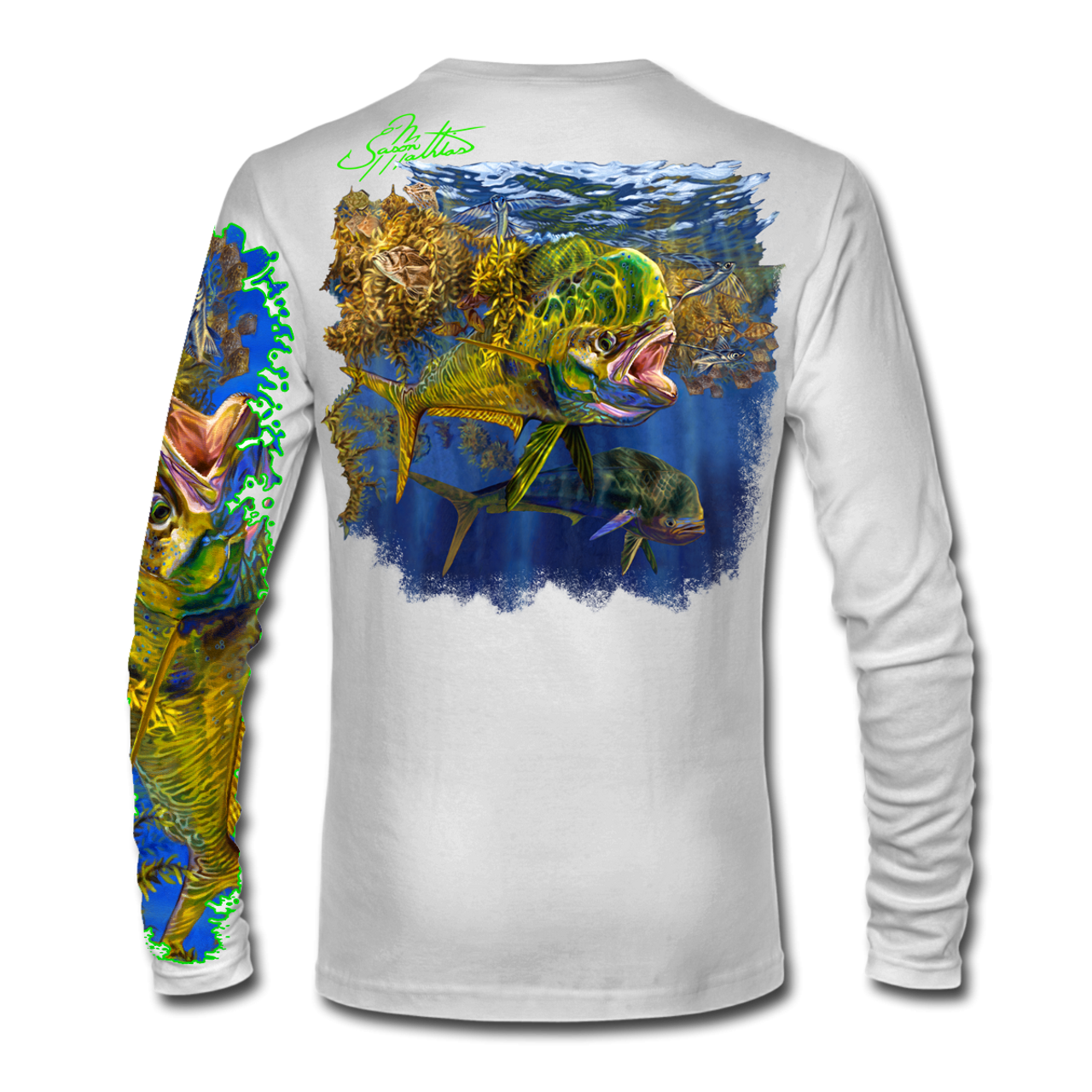 Youth LS High Performance tee shirt (Hogfish Dive) - Jason Mathias