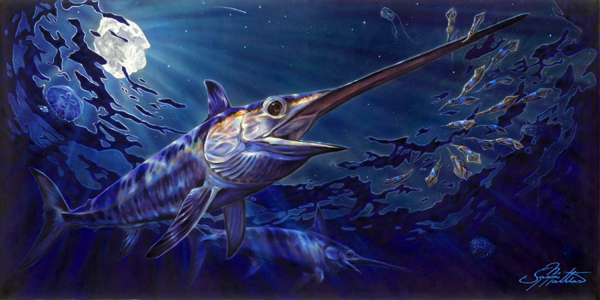 Prince Of Darkness (Swordfish) - Jason Mathias Art Studios