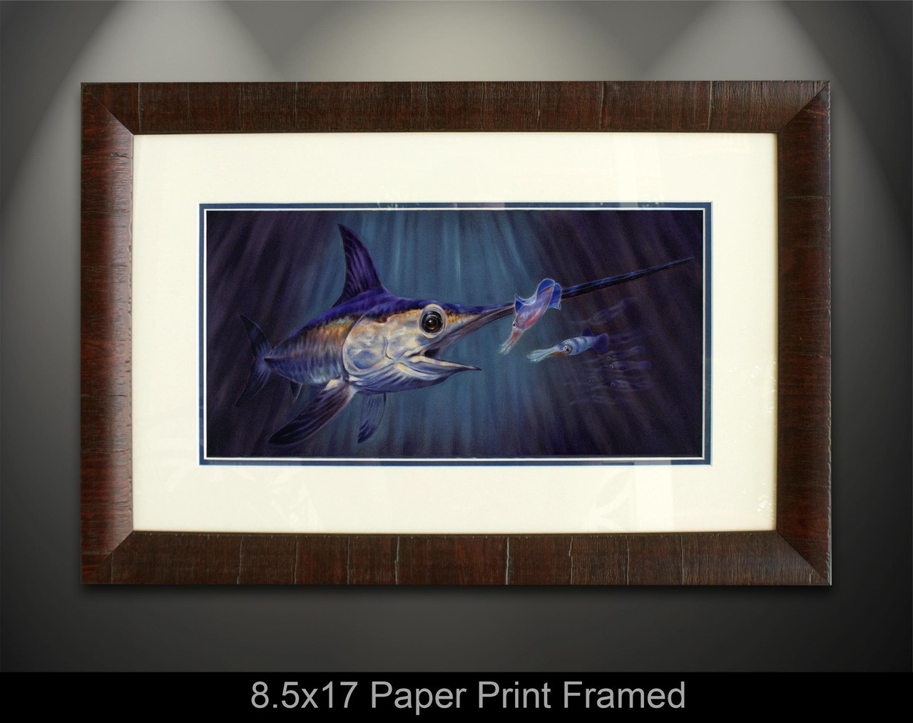 Nocturnal Luminescence (Swordfish) Jason Mathias Art Studios