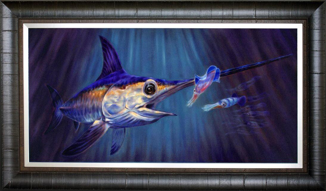 Nocturnal Luminescence (Swordfish) Jason Mathias Art Studios