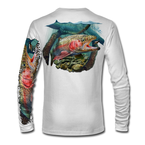 Fly Fishing Tee, Stay Fly, Fly Fishing Shirt, Sublimation T, Men's