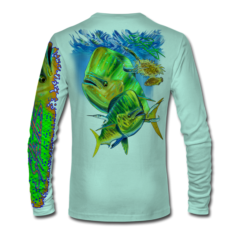 Sustainable Fishing Mahi Mahi Long Sleeve Shirt