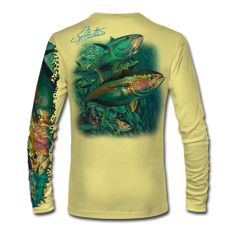 Youth LS High Performance tee shirt (Hogfish Dive) - Jason Mathias