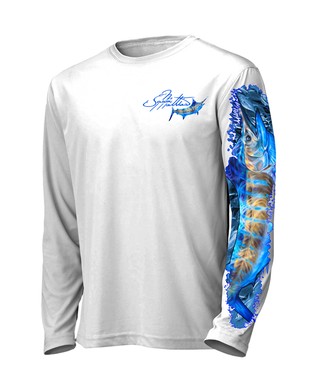 LS High Performance tee shirt (Jumping Marlin)