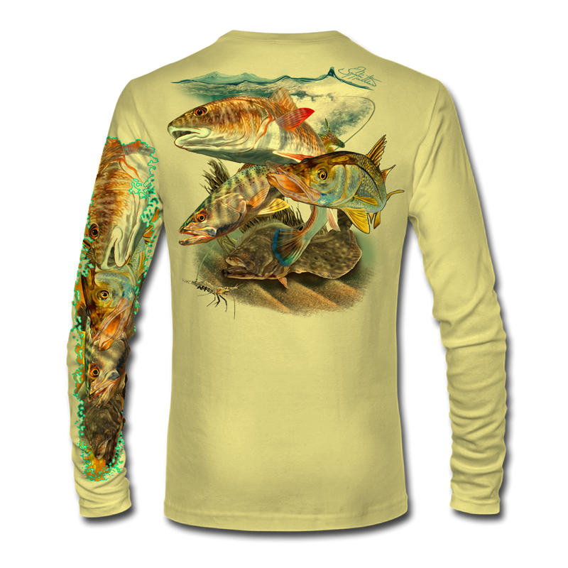 Long Sleeve High Performance shirt (Trout Slam) - Jason Mathias