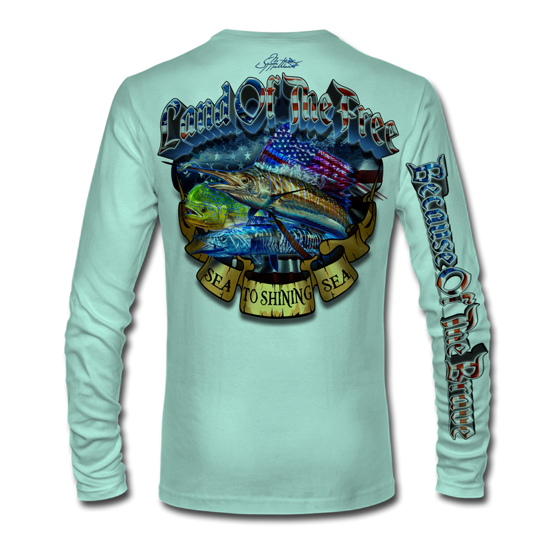 Sunset Fishing Boat off Dewey Destin Fl Pier 1208A Long Sleeve T-Shirt by  Ricardos Creations - Fine Art America