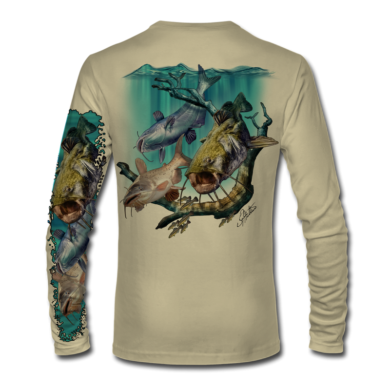 Long Sleeve High Performance shirt (Catfish Slam)