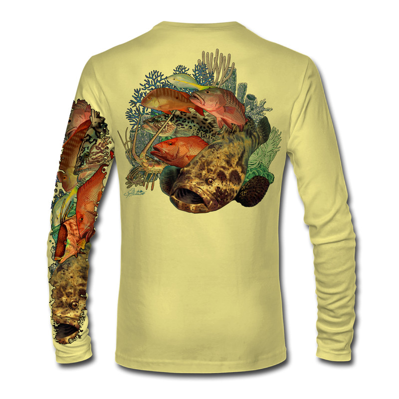 Long Sleeve High Performance shirt (Reef and Wreck)