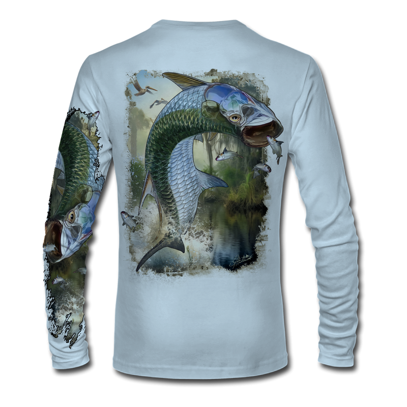 Long Sleeve High Performance shirt (Tarpon Time) - Jason Mathias