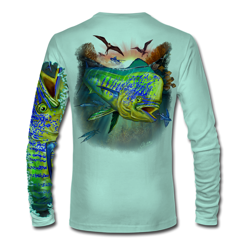 Chasing Scale Brand Fish Logo T-Shirt