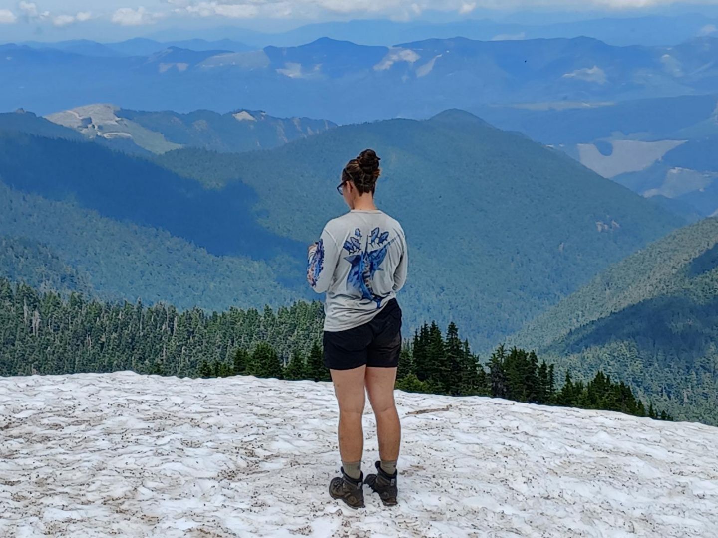 Jason Mathias Apparel at Mt. Rainier