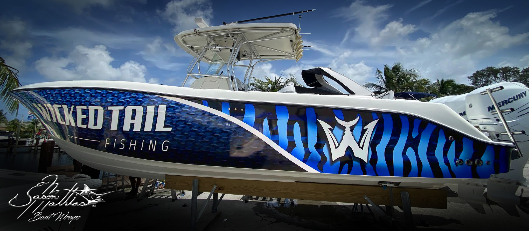 Jason Mathias boat wrap designs