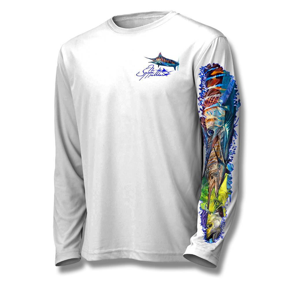 2022 Saltwater Slam Pelagic Mens Long Sleeve Performance Shirt – Slate –  Bluewater Movements, INC.