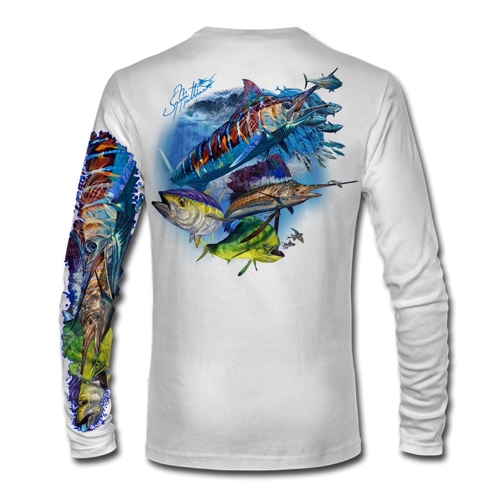 LS High Performance tee shirt (Pelagic Slam)