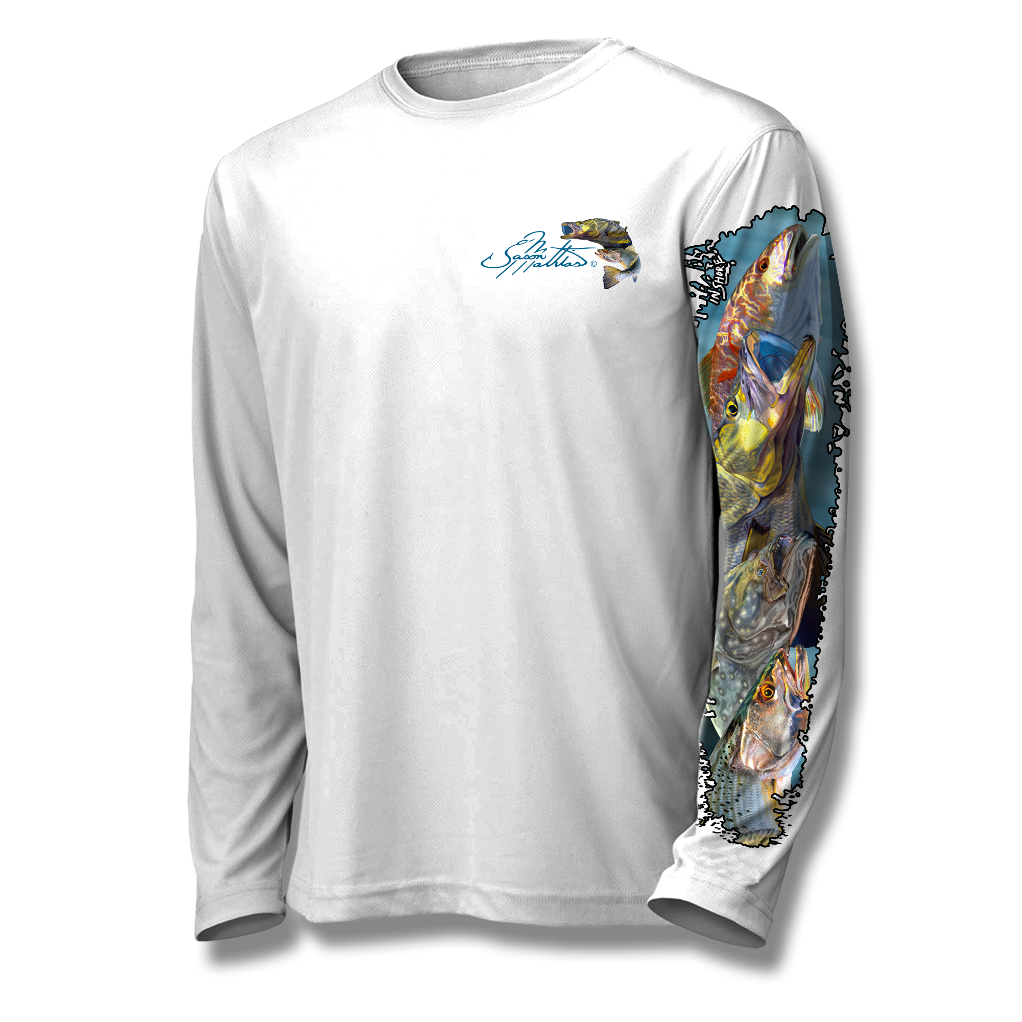 southeast-inshore-slam-jason-mathais-art-shirt-white-front.png