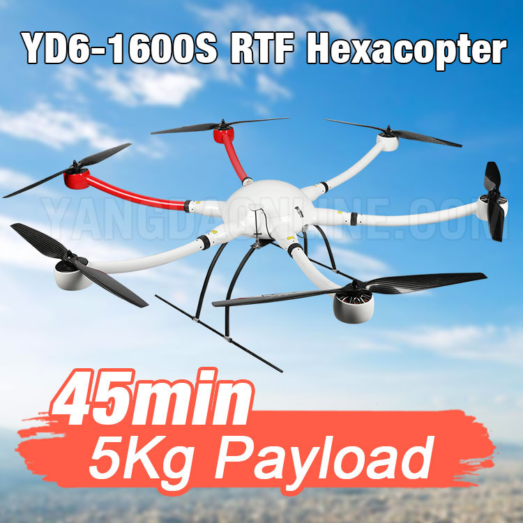 Heavy Lift Drone | 45 Minutes Flight Time With 5KG Payload