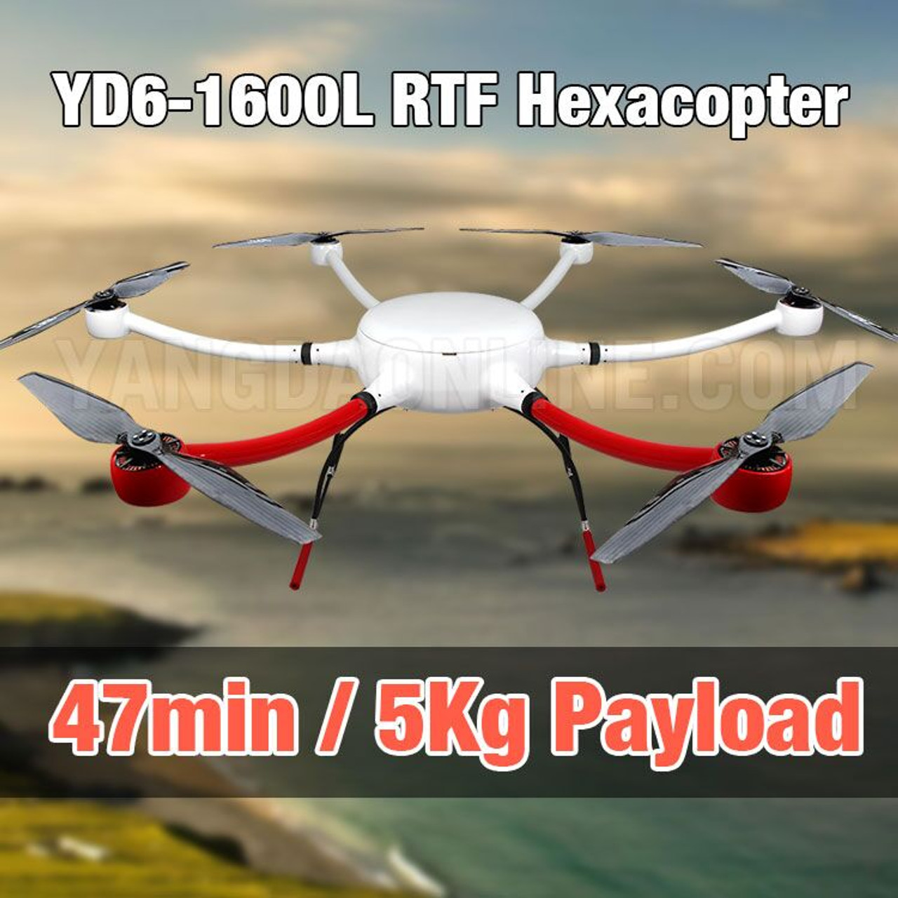 ドローンDJIPhantom Heavy Lift Drone | 47 Minutes Flight Time With 5KG Payload
