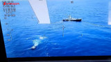 Sky Fury VTOL drone surveillance patrol on the sea