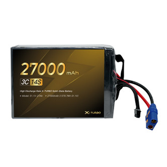 YANGDA XTurbo 14S 27000mAh  Solid State Li-ion Battery For Drone YANGDA XTurbo 14S 27000mAh  Solid State Li-ion Battery For Drone
