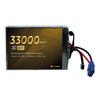YANGDA XTurbo 6S 33000mAh  Solid State Li-ion Battery For Drone YANGDA XTurbo 6S 33000mAh  Solid State Li-ion Battery For Drone