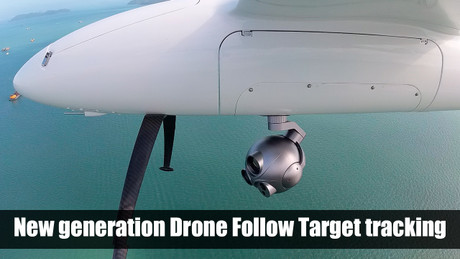 New generation drone follow target tracking