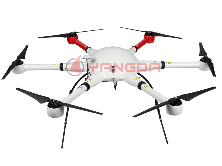 YD6-1000S Long Flight Time Waterproof Hexacopter Frame