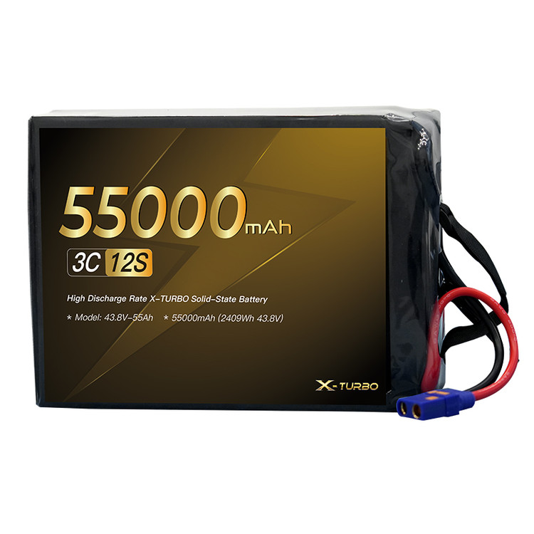 YANGDA XTurbo 12S 55000mAh  Solid State Li-ion Battery For Drone
