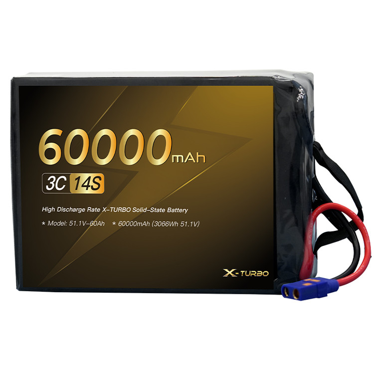 YANGDA XTurbo 14S 60000mAh  Solid State Li-ion Battery For Drone