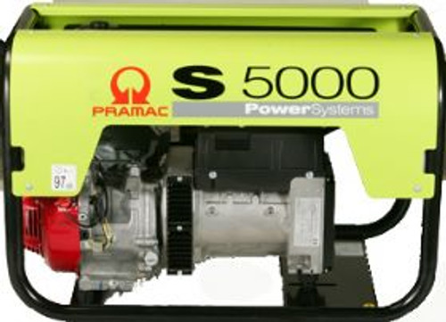 PRAMAC S5000 ES Dual Voltage Petrol Generator