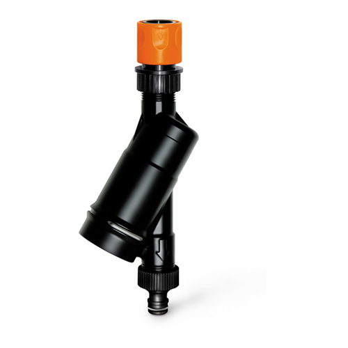 Stihl Backflow preventer including 3/4" coupling - 4900 500 5700
Prevents water flowing back out of the high pressure cleaner into the drinking water supply. Version available for RE 98 - RE 143 PLUS.