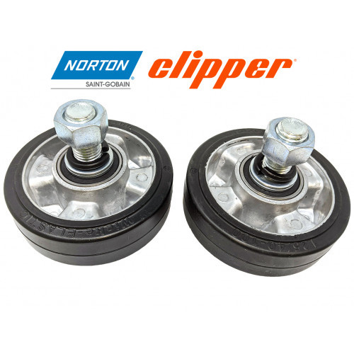 Front Wheel Kit Fits Clipper C99 Floor Saw (Set of 2) - 510101401