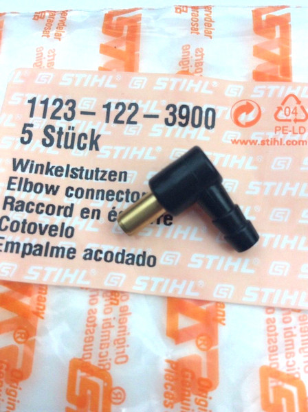 Elbow Connector for Stihl 021 - 023 - 023L - 025 - 1123 122 3900