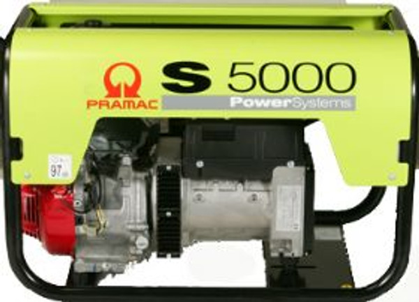 PRAMAC S5000 ES Dual Voltage Petrol Generator