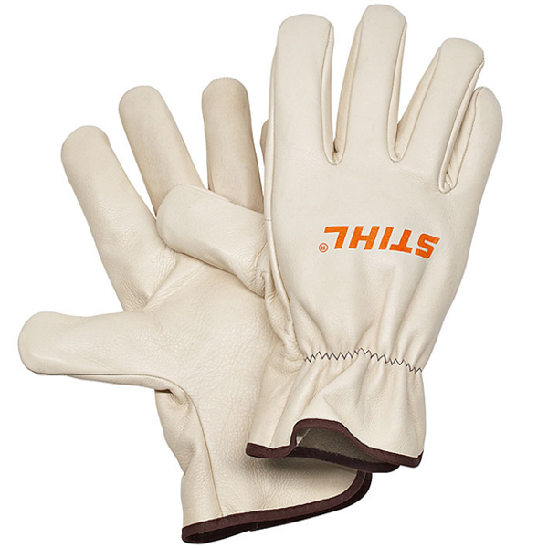 Stihl Medium Leather Work Gloves - 0000 884 1193