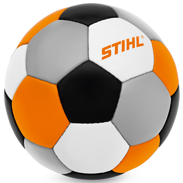 Stihl Children's Multi-Coloured Football - 0464 936 0020

This size 5 PVC-free synthetic leather ball in a classic football design offers lots of fun for big and small children alike, both on the pitch and in the garden. The ball is hand stitched and features a seamless butyl bladder with safety valve. Weight 420-435 g