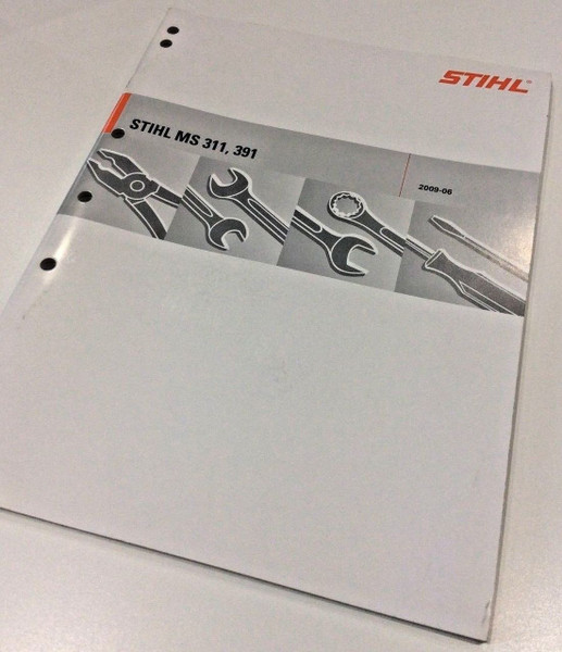 Workshop Service Manual for Stihl MS 311 - MS 391 - 0455 542 0123