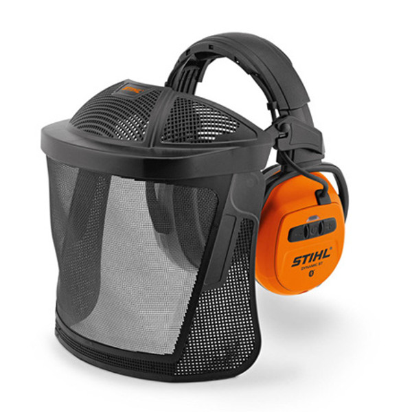 Stihl DYNAMIC BT-N face & hearing protection set - 0000 884 0537

Suitable for a wide variety of uses, such as with a smartphone, Bluetooth 4.0, separate AUX input, battery runtime up to 38 hours, EN 352, SNR 29. (H:33; M:26; L:18). With nylon mesh in accordance with EN 1731.