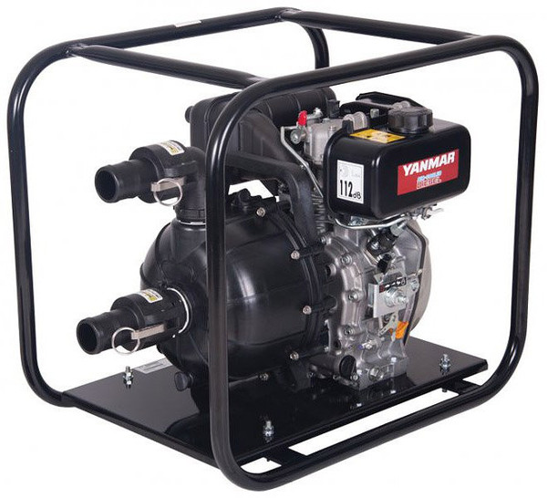 YANMAR 2" Diesel Centrifugal Poly Pump with Salt Water Seals - JMPPY2EPDM