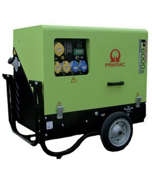 PRAMAC P6000 Dual Voltage Silent Diesel Generator