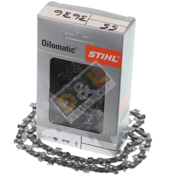 Stihl 30" RS 3/8" 1.6mm 0.63" 98 Link Chain Loop