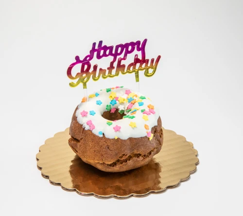 Happy Birthday Caddy Birthday Bundt Cake