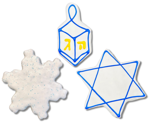 Hanukkah Dog Treat Assortment - 18 Count