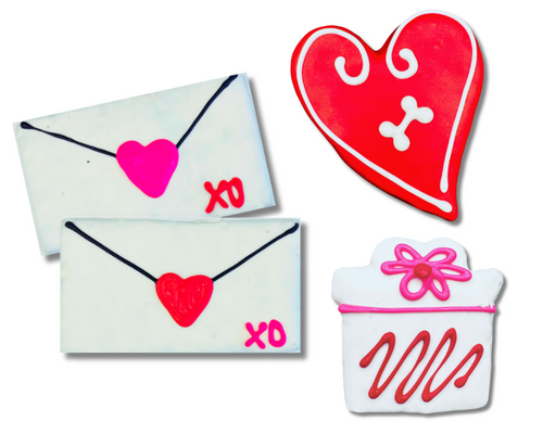 Sealed With Love Dog Treat Assortment - 18 count