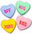 Conversation Hearts Dog Treat Assortment - 18 count