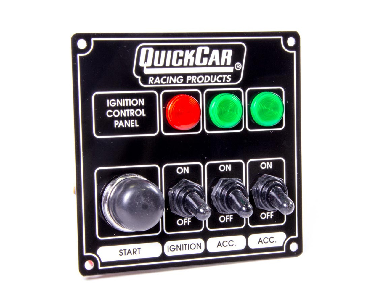 QuickCar Ignition Control Panel Black-3 Switch Bryke Racing