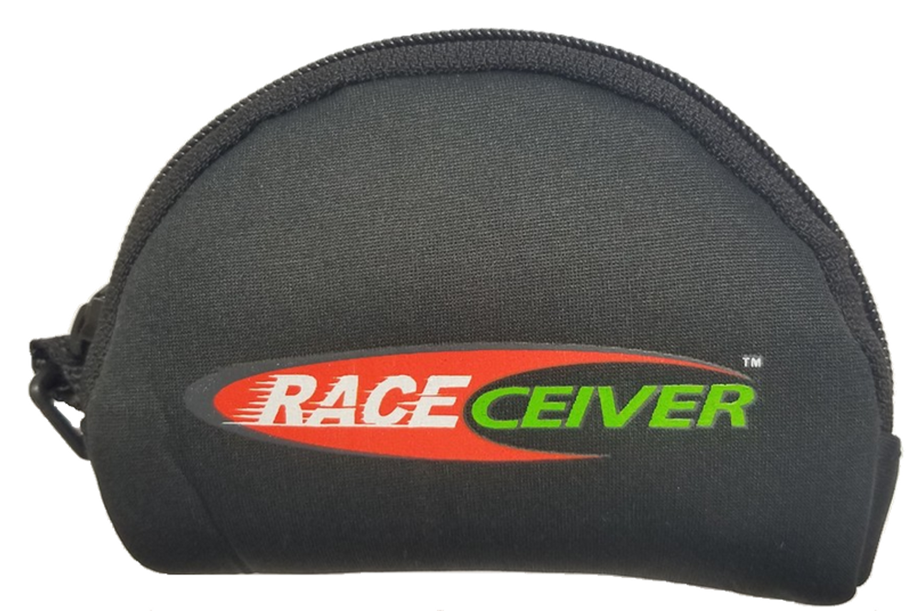 RACEceiver Element Rechargeable with Rubber Holster and Helmet Speaker