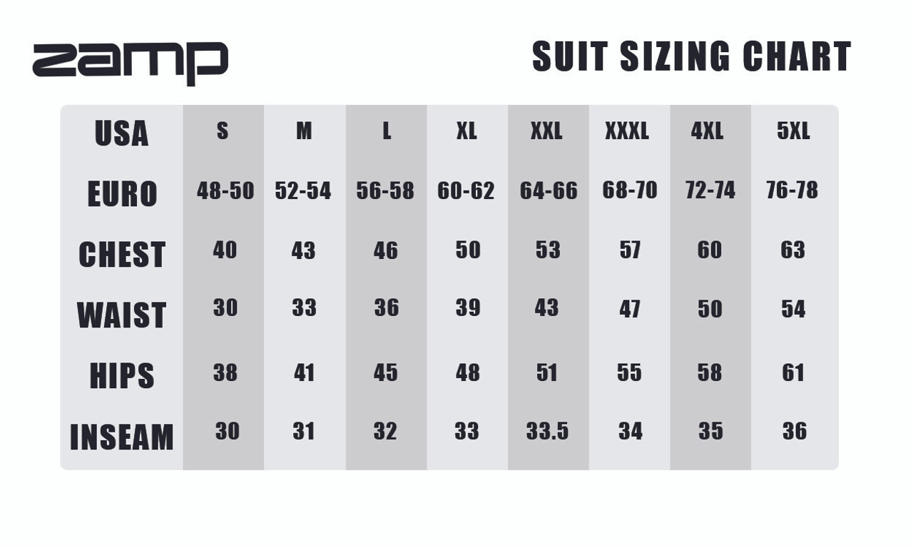 Zamp Single Layer Two Piece Driving Suit Combo