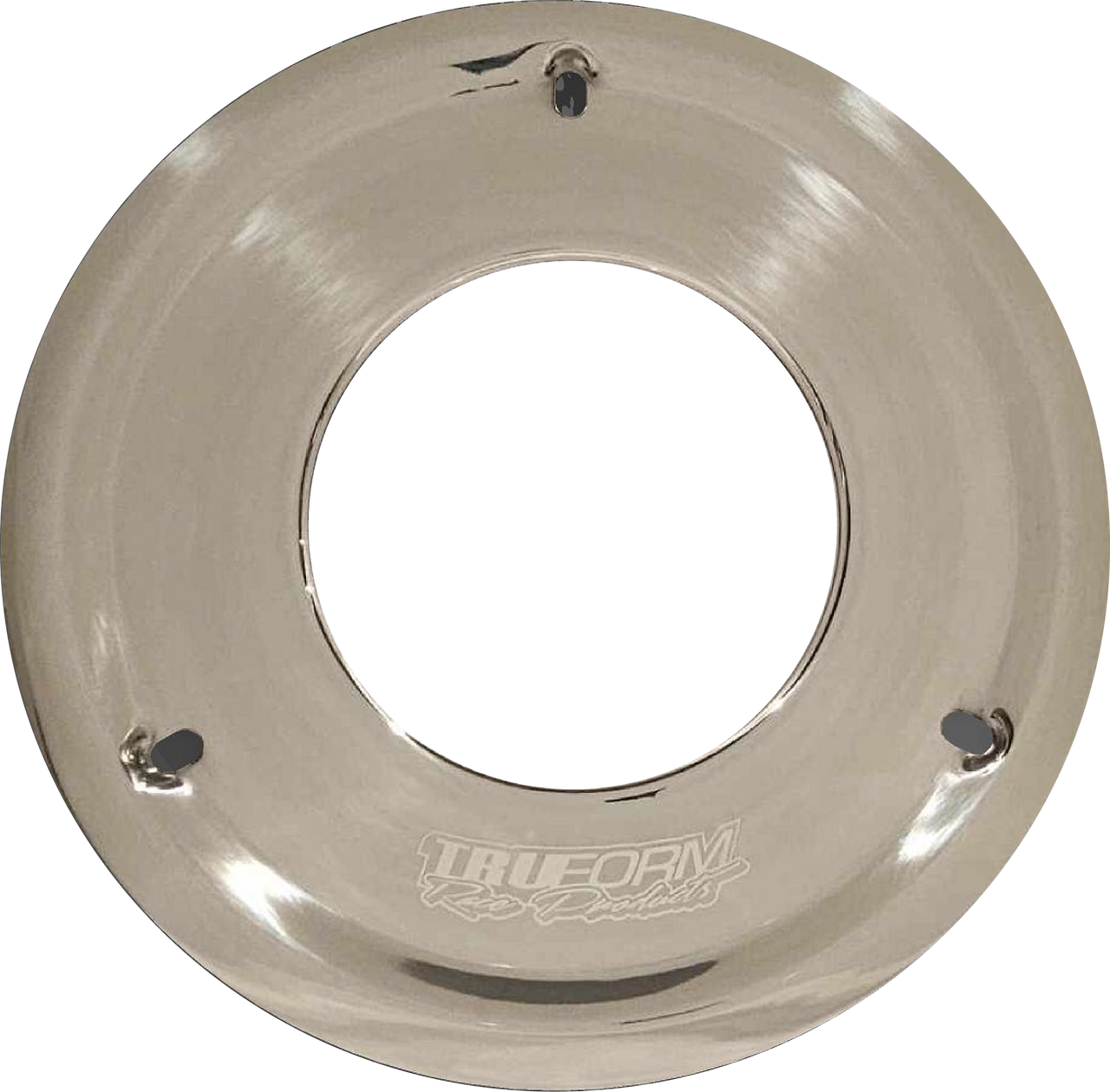 TruForm Aluminum Wheel Cover Polished Large Hole