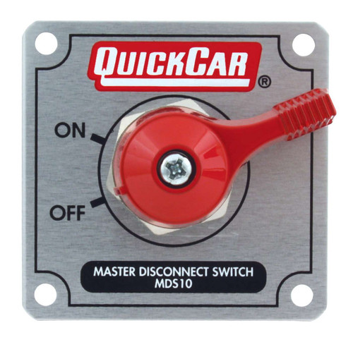 QuickCar Master Disconnect Switch Silver